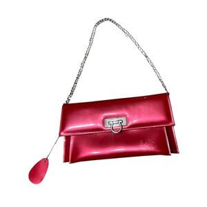 Red Beijo Shoulder or Clutch Bag. Like new without tags
